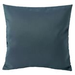 Housse de coussin polyester 40x40cm bleu