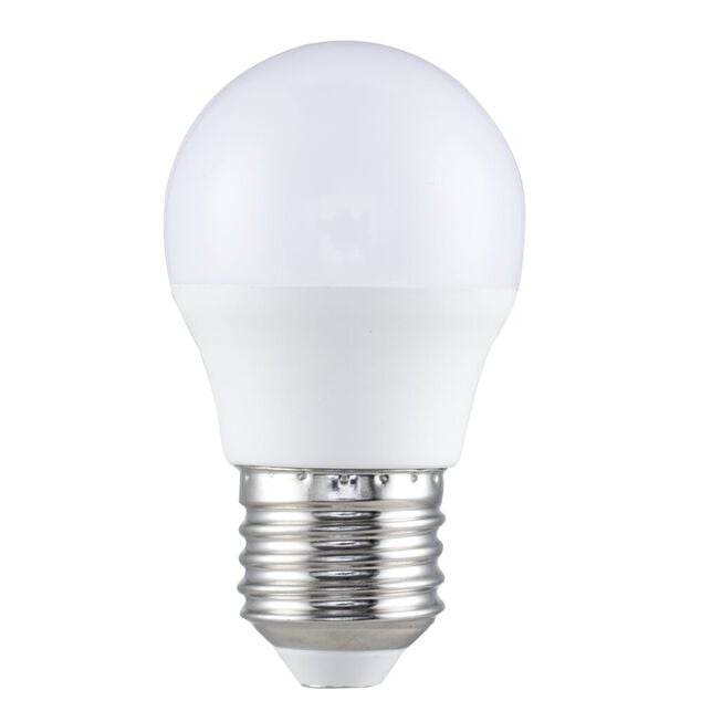 Ampoule LED E27 G45 blanc chaud 4,9W=40W 470lms classe F