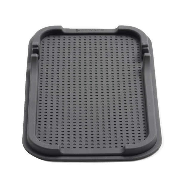 Organisateur de voiture antid&eacute;rapant 2en1 plastique noir 10,5x18,5cm