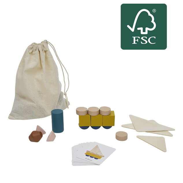 Jeu d'équilibre en bois