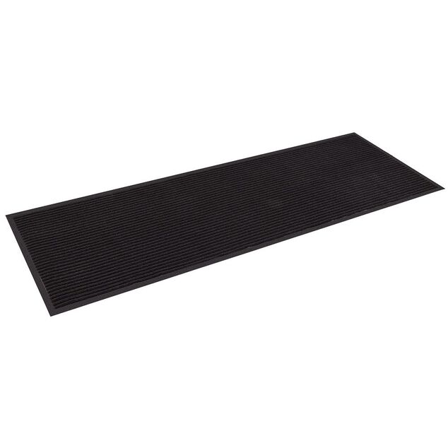 Tapis antipoussi&egrave;re antid&eacute;rapant noir 160x60cm