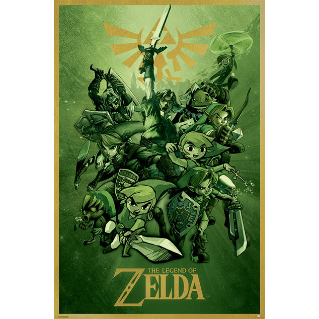 Poster The Legend Of Zelda - Link