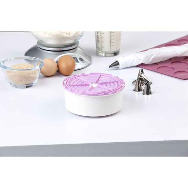 Support poche &agrave; douille silicone