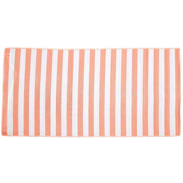 Natte de plage 1 personne Funky motif rayure 180x90cm