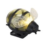 Animal solaire &agrave; clipser insecte LED blanc chaud 5,5x8xH7cm (2 mod&egrave;les)