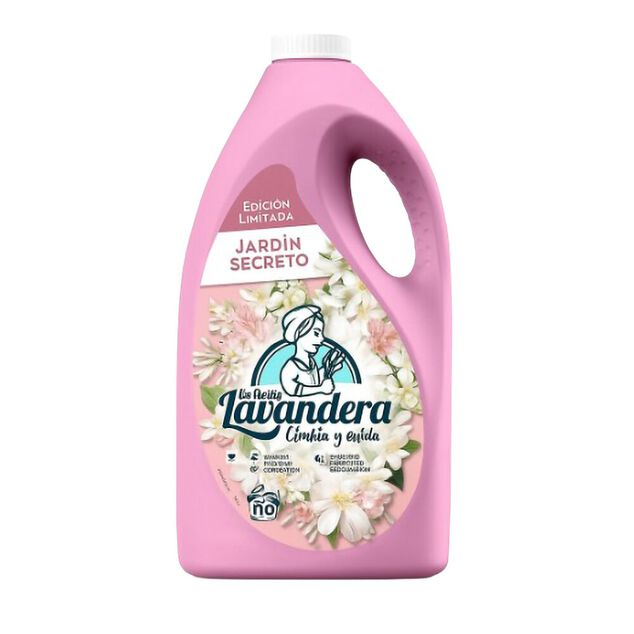 Lessive liquide Lavandera jardin secret 110 lavages 4,9L