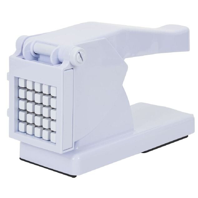 Coupe-frites manuel inox abs blanc