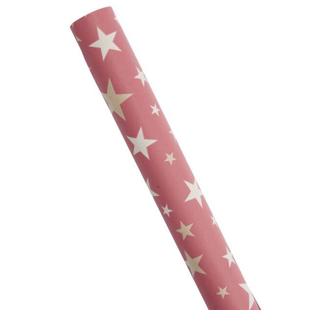 Papier cadeau Noël kraft rouleau 2m motif traditionnel (6 modèles)