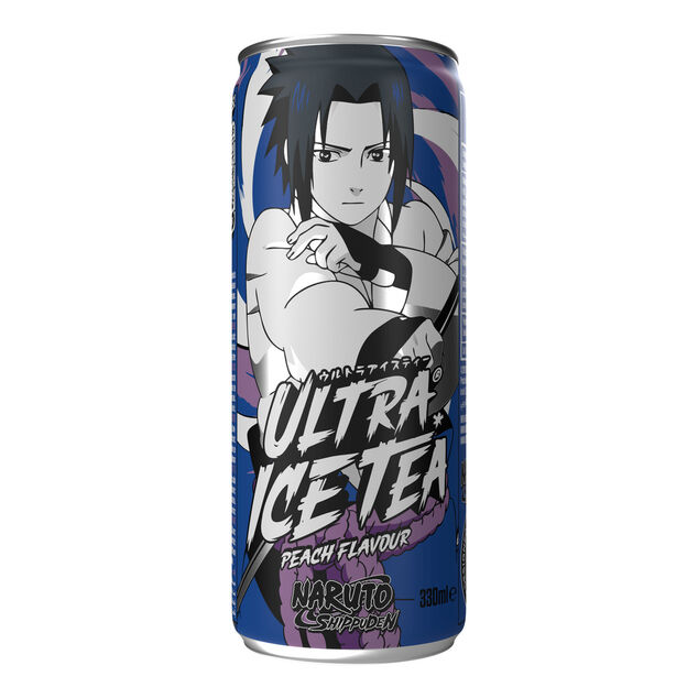 Th&eacute; glac&eacute; Ultra Ice Tea go&ucirc;t p&ecirc;che Naruto Sasuke 330ml