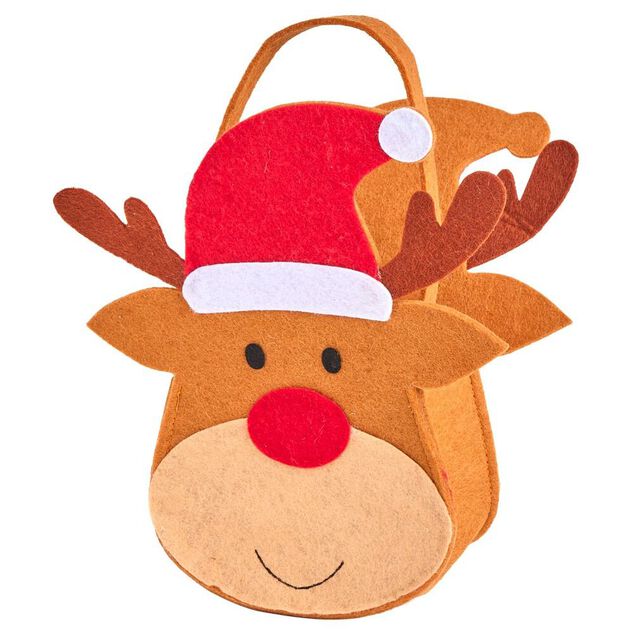 Panier de Noël en feutrine - 3 modèles