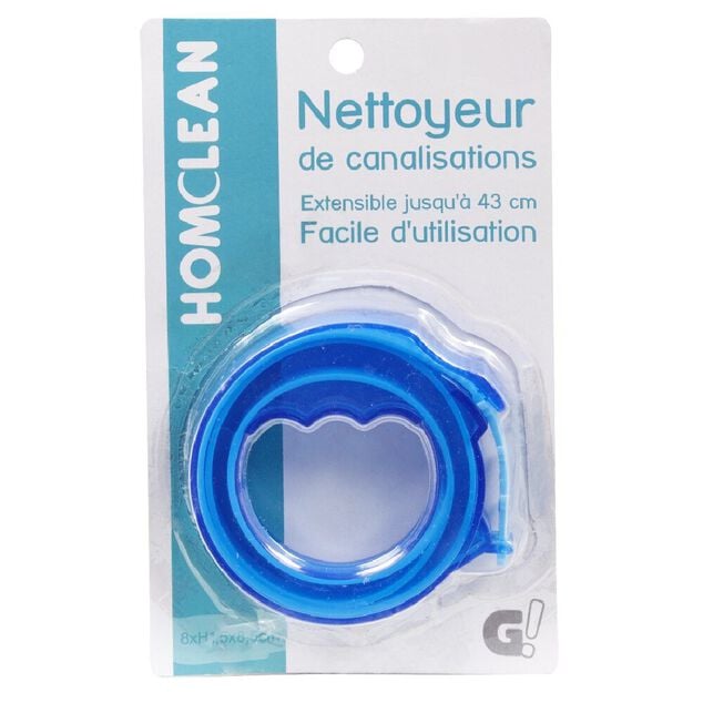 Nettoyeur de canalisation extensible 43 cm