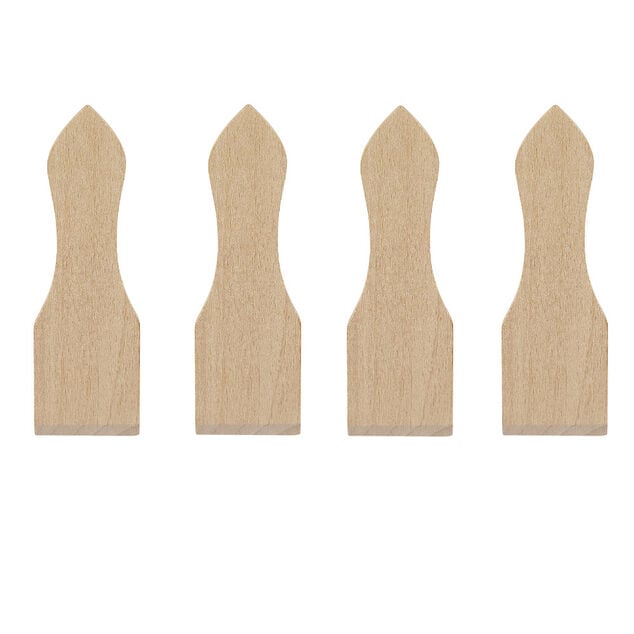 Spatule &agrave; raclette x4