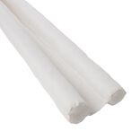 Bas de porte double &Oslash;5xL90cm polyester beige