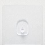 Crochet en plastique transparent