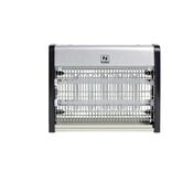 Lampe anti-nuisibles volants plastique gris sur secteur