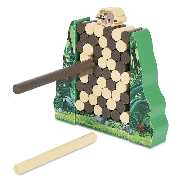 Jeu paresseux bois - 56 pi&egrave;ces