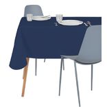 Nappe en tissu 140x200cm polyester bleu