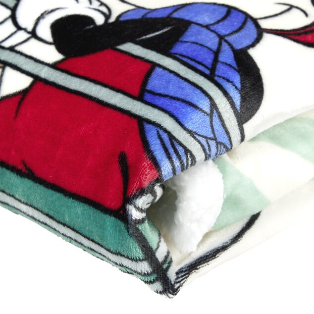 Plaid Disney Mickey & Minnie t&eacute;l&eacute;si&egrave;ge 120x150cm