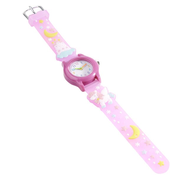 Montre enfant unisexe silicone et acier Ø3xL21cm - 8 modèles
