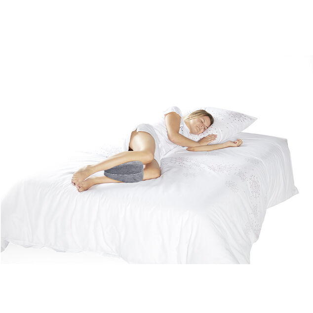 Coussin &agrave; m&eacute;moire de forme soutien jambes et genoux