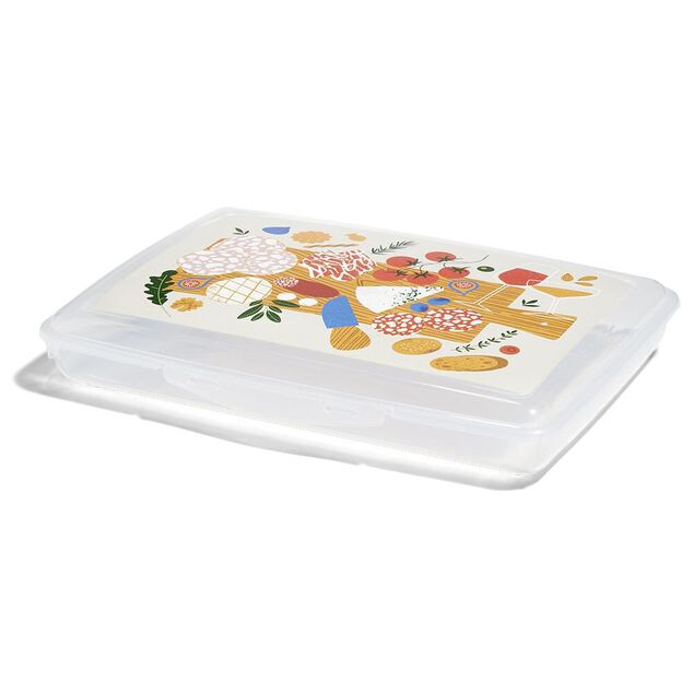 Bo&icirc;te &agrave; charcuterie d&eacute;cor&eacute;e