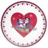 Set de table rond Disney Mickey & Minnie t&eacute;l&eacute;si&egrave;ge &Oslash;38cm