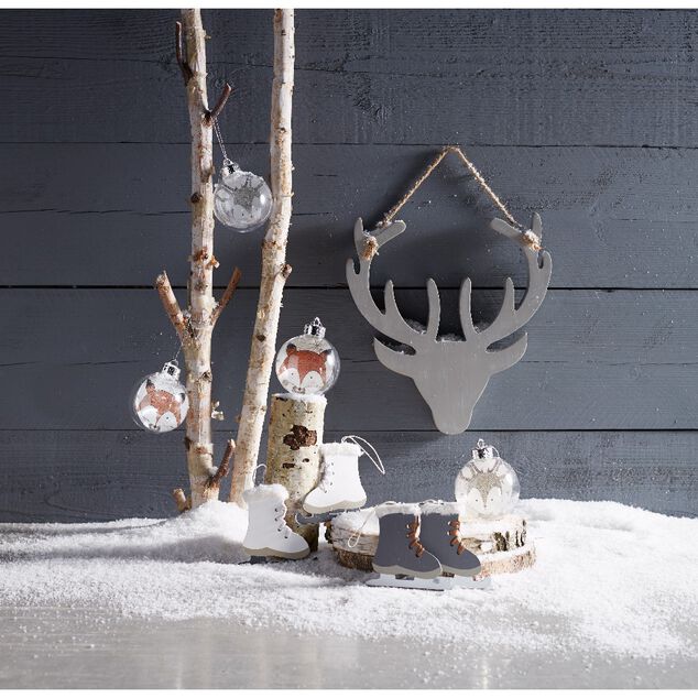 Boule de No&euml;l dessin animal