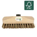 T&ecirc;te de balai lave pont brosse en bois