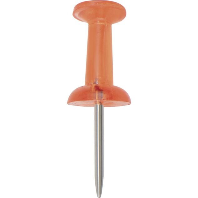 Bo&icirc;te de 50 punaises plastique multicolore