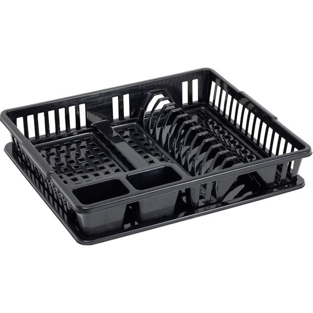 Égouttoir à vaisselle noir