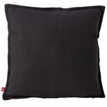 Housse de coussin coton Panama 40x40cm gris