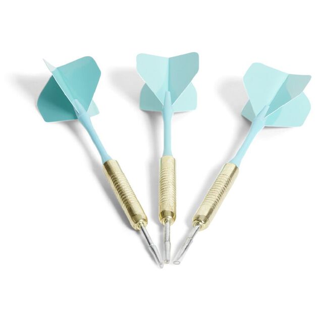 Fl&eacute;chette m&eacute;tal pointe acier x3