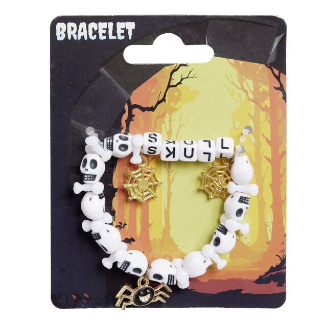 Bracelet Halloween avec charms &Oslash;7cm (2 mod&egrave;les)