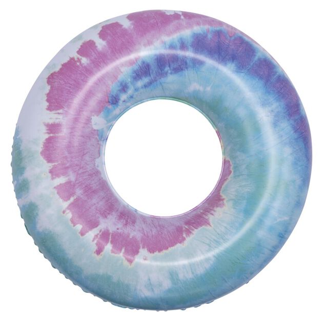 Bou&eacute;e gonflable ronde motif tie and dye &Oslash;81xH21cm (plusieurs mod&egrave;les)