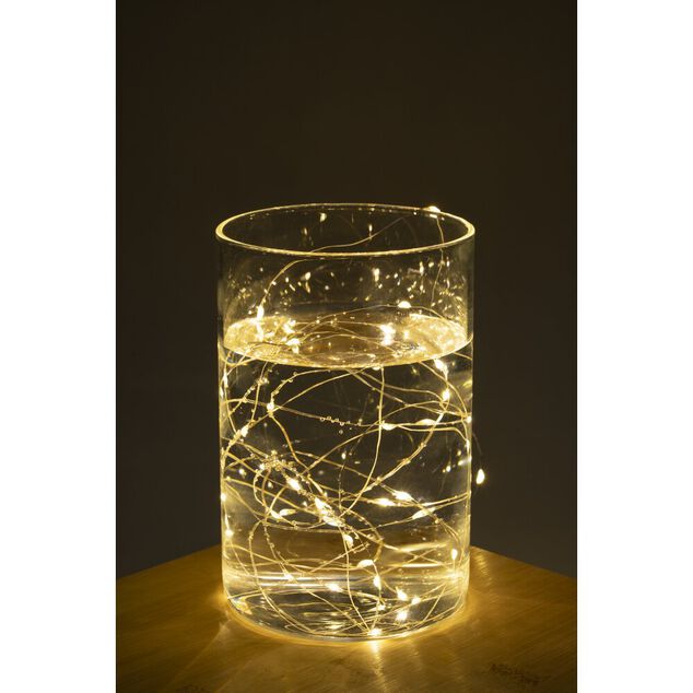 Guirlande aquatique waterproof cuivre 50LED 5,3m