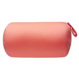 Coussin de plage &agrave; microbilles Funky corail &Oslash;16x30cm