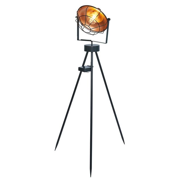 Lampe solaire studio LED blanc chaud H106cm