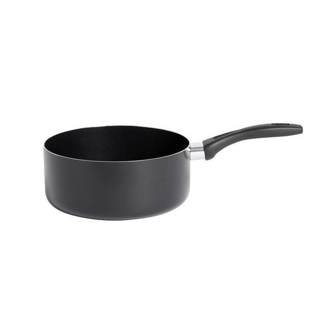 Casserole tous feux sauf induction aluminium noir &Oslash;20cm