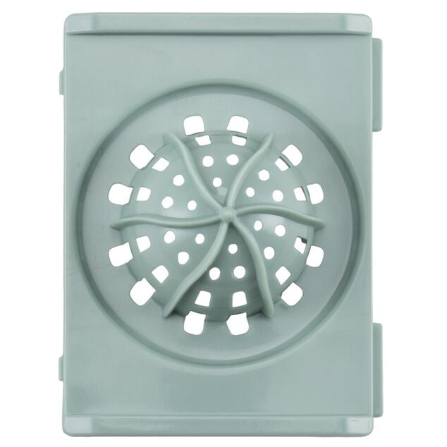 Essoreuse &agrave; salade et mandoline 2en1 plastique bleu 7 pi&egrave;ces &Oslash;22,5xH13cm