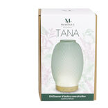 Diffuseur huile essentielle Mess&eacute;gu&eacute; en verre opaque &Oslash;17xH25cm