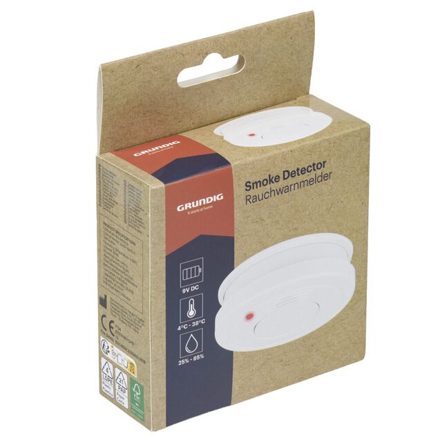 D&eacute;tecteur de fum&eacute;e Grunding 20-40m&sup2;
