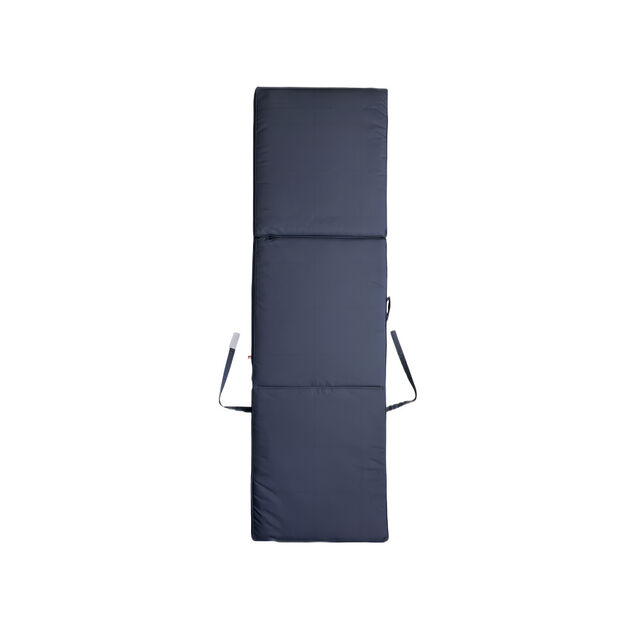 Coussin bain de soleil Oxford gris 185x55xH4cm