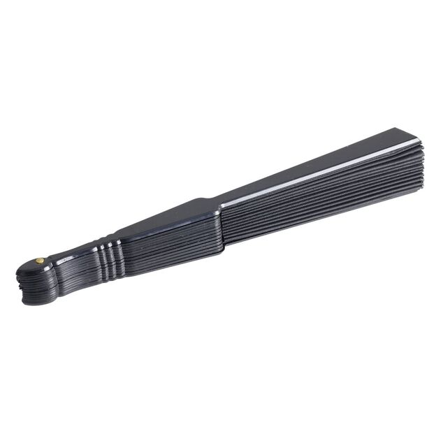 &Eacute;ventail couleur unie manche plastique L23cm (6 mod&egrave;les)