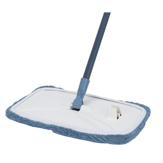 Serpillère recharge microfibre bleue 32x18cm