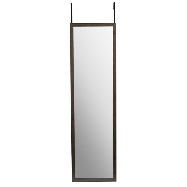 Miroir de porte marron fonc&eacute;