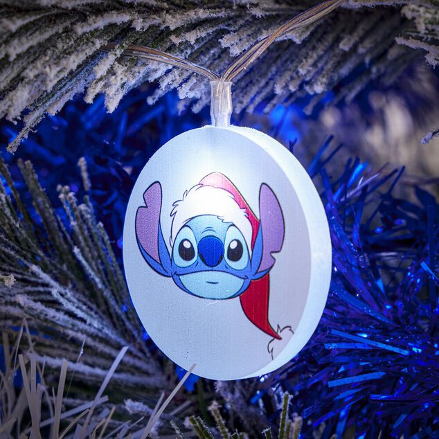 Guirlande Disney Stitch 10LED blanc froid 1,35m
