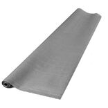 Nappe damass&eacute;e gris clair en papier 6 m