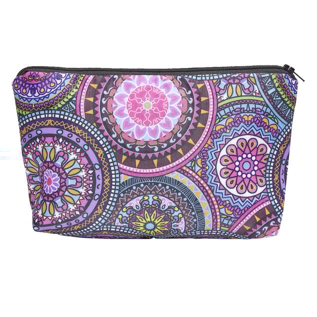 Trousse de toilette motif ottoman indien 15x22cm - 4 mod&egrave;les