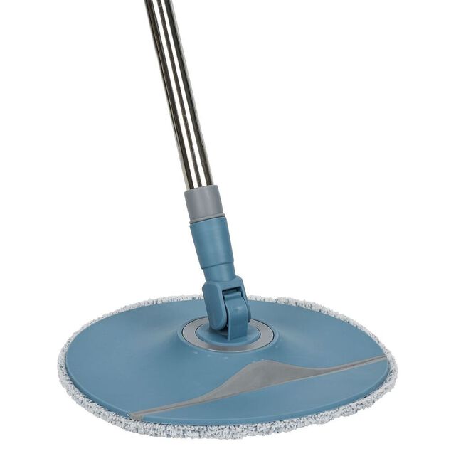 Seau essoreur polypropylène bleu L22x16xH32,5cm