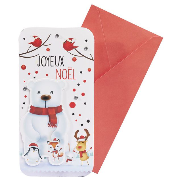 Enveloppe cadeau porte-billets (10 modèles)